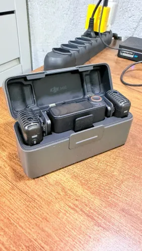 Microfone dji mic 2 kit completo  (2 TX + 1 RX + Case) 
