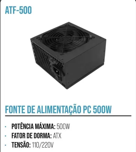 Fonte de alimentação para Pc 