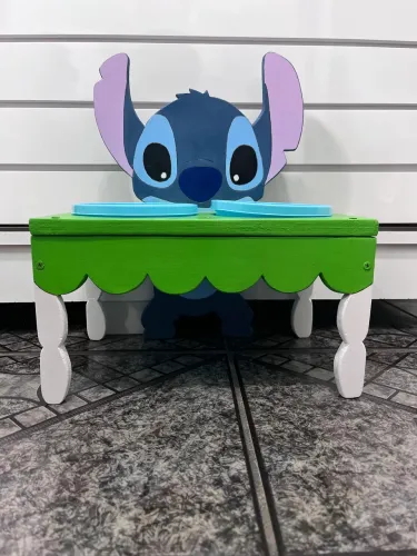 Comedouro do stitch para cães e gatos 