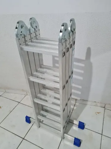 Escada Articulada Alumínio Mor 4×4 16 Degraus