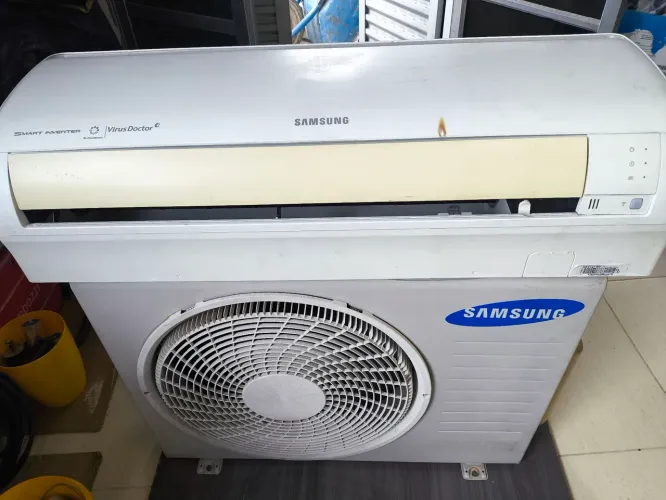 Ar condicionado 12000btus vírus doctor Samsung