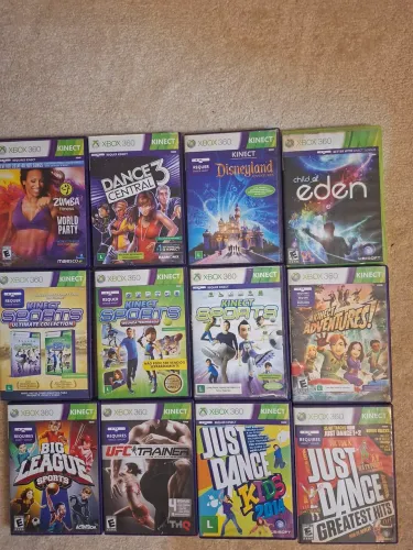 Jogos kinect Xbox 360 