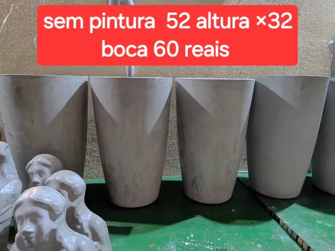 Vasos de cimento 