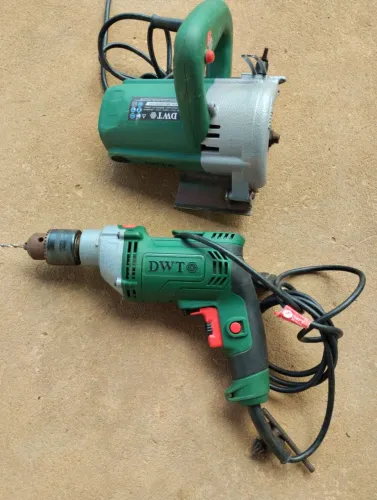 Ferramentas elétricas.