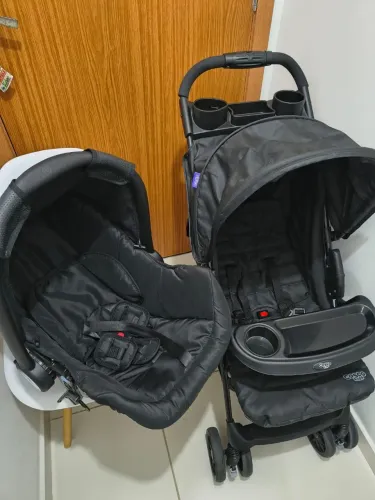 Kit bebê conforto + carrinho