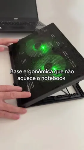 Base cooler para notebook plataforma 