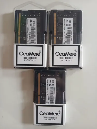 MEMÓRIA RAM DDR4 16 GB FREQUÊNCIA 3200 PRA NOTEBOOK 