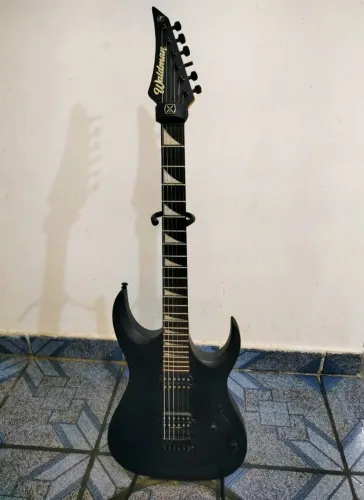 Guitarra Waldman WGAR 441x Black Satin.