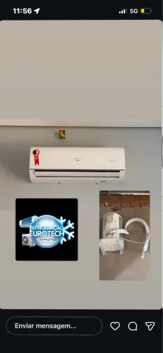 Manutenção e instalação ar condicionado