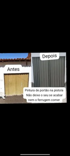 Pinturas de portão de chapa em geral