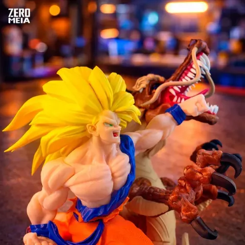 Estátua Decorativa Guerreiro Lendário - Item Geek / Colecionável 3D