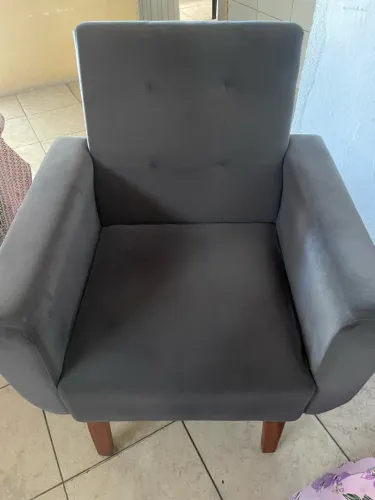 Poltrona cinza