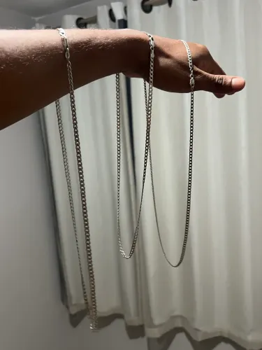 Correntes de prata