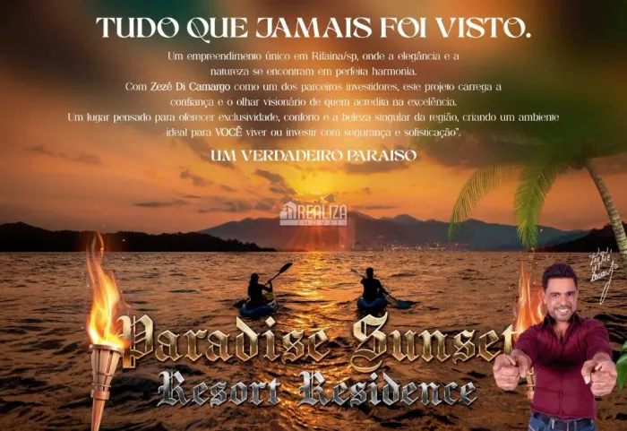 Condomínio Paradise Sunset Resort Residence em Rifaina-SP