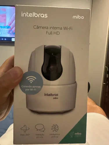 3 unidades de Câmera interna Wi-Fi full HD intelbras 