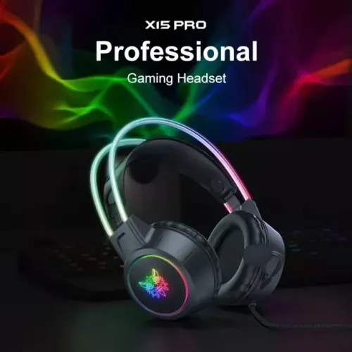 Headset Gamer Profissional Onikuma X15 Pro Led Rgb Promoção