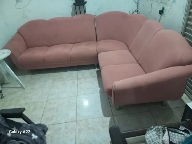 Sofá L bairro de dóis irmão não entrego 