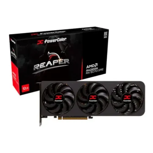 PLACA DE VÍDEO AMD RADEON RX 9070 GRE 12GB POWERCOLOR REAPER