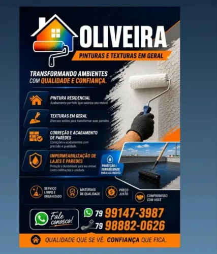 OLIVEIRA PINTURAS E TEXTURAS EM GERAL ?