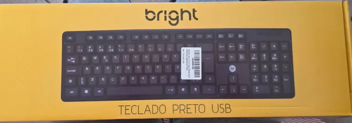 Teclado Bright novo