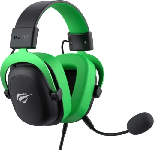 Headphone Fone de Ouvido Havit HV-H2002d Green, Gamer, com Microfone, Falante 53mm, Plug 3