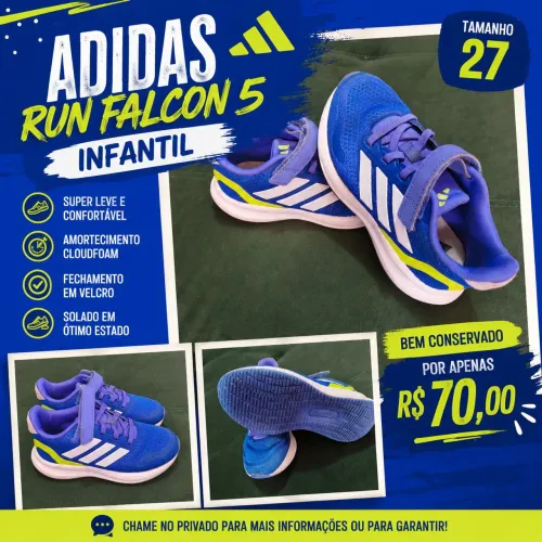 Tênis Adidas, Converse e Marvel Tam.27/28