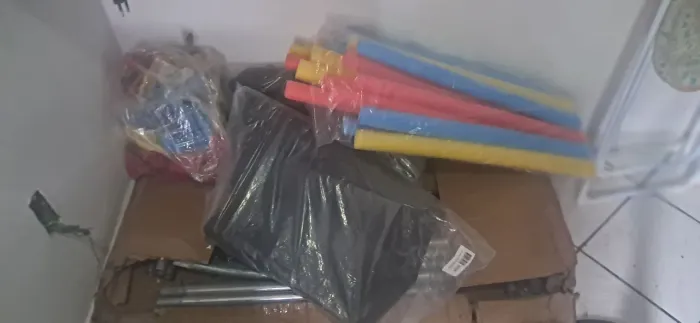 Vendo pula pula 2,44 novo zerado ganhei nao usei nunca