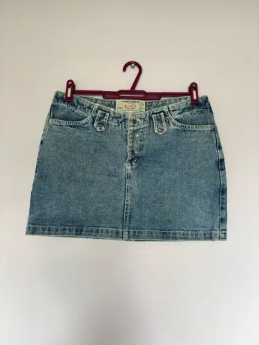 Saia jeans feminina | tam 40