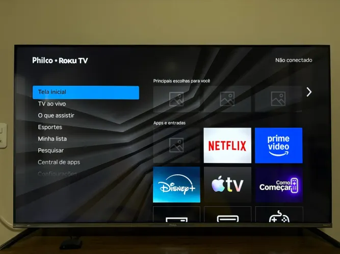Smart TV Philco 55 4K UHD LED Roku