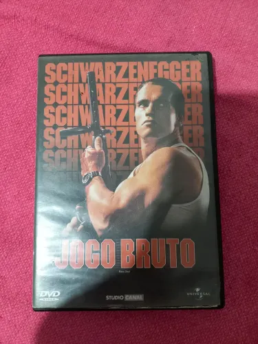 DVD JOGO BRUTO ARNOLD SCHWARZENEGGER 