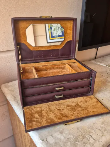 porta joias vintage