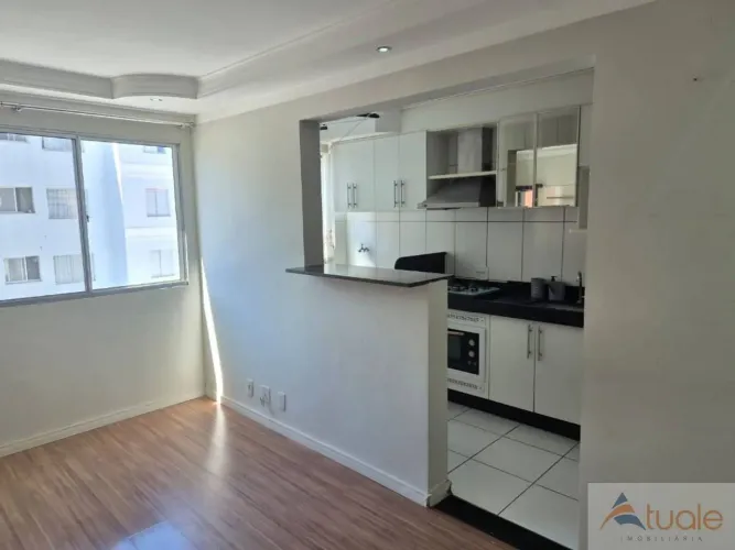 Apartamento com 2 dormitórios para alugar, 62 m² por R$ 2.916,00/mês - Morumbi - Paulínia/