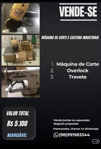Vendad de máquina industrial