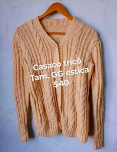 Casaco de tricô 