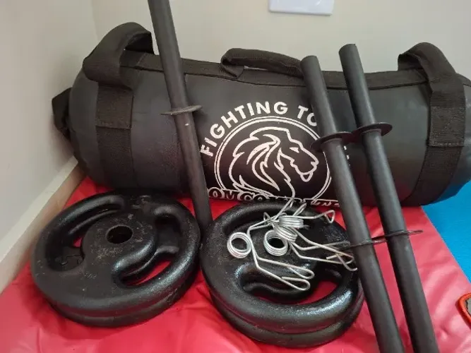 Kit musculação 