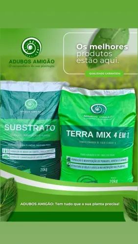 Terra vegetal adubada
