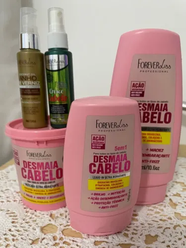 Kit 5 produtos Forever Liss