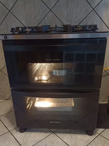 Fogao Brastemp 5 bocas duplo forno