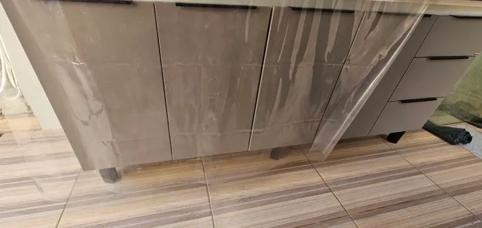 Armario de aço p/ pia de cozinha (COZIMAX 1,80m)
