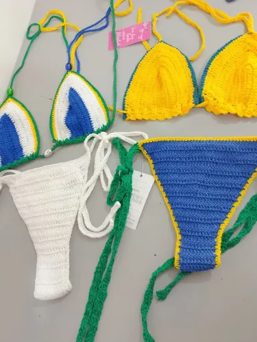 Biquíni do Brasil em Croche 