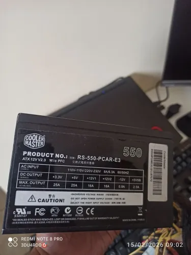 Fonte Cooler Master 550