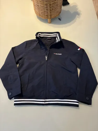 Jaqueta tommy helfiger de listras tam infantil 