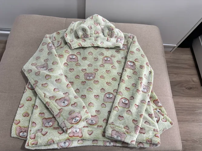 Pijama infantil menina brilha no escuro