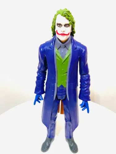 Boneco Raro Coringa Heath Leadger Cavaleiro das Trevas 30cm - DC - Batman - Action Figure