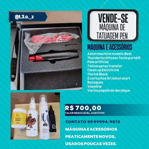 Máquina de tatuagem