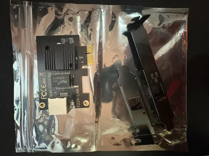 Placa de Rede NIC Intel i226-v 100/1000/2500mbps 2.5gb Multigigabit