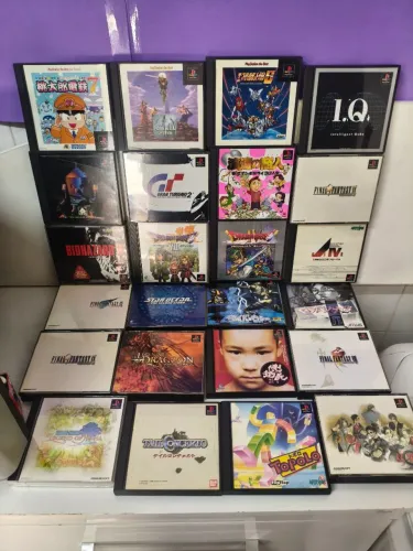 Lote de jogos ps1 Playstation originais jap