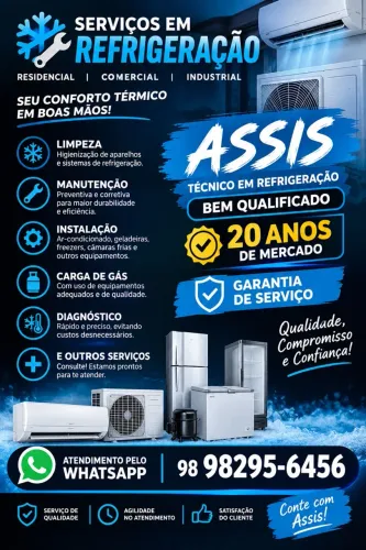 *serviços de gerais em refrigeração