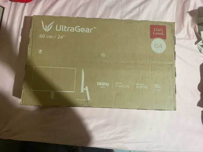 (Lacrado) Monitor LG 144Hz ultragear- Aceito cartão