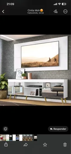 Vendo esse painel com o raque completo 